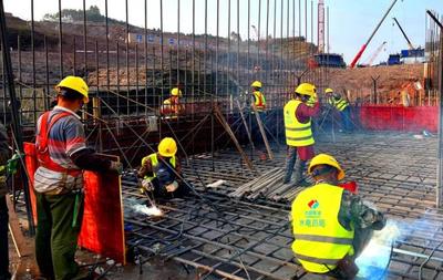 建设中的潼南双江航电枢纽 赋能区域发展的关键工程